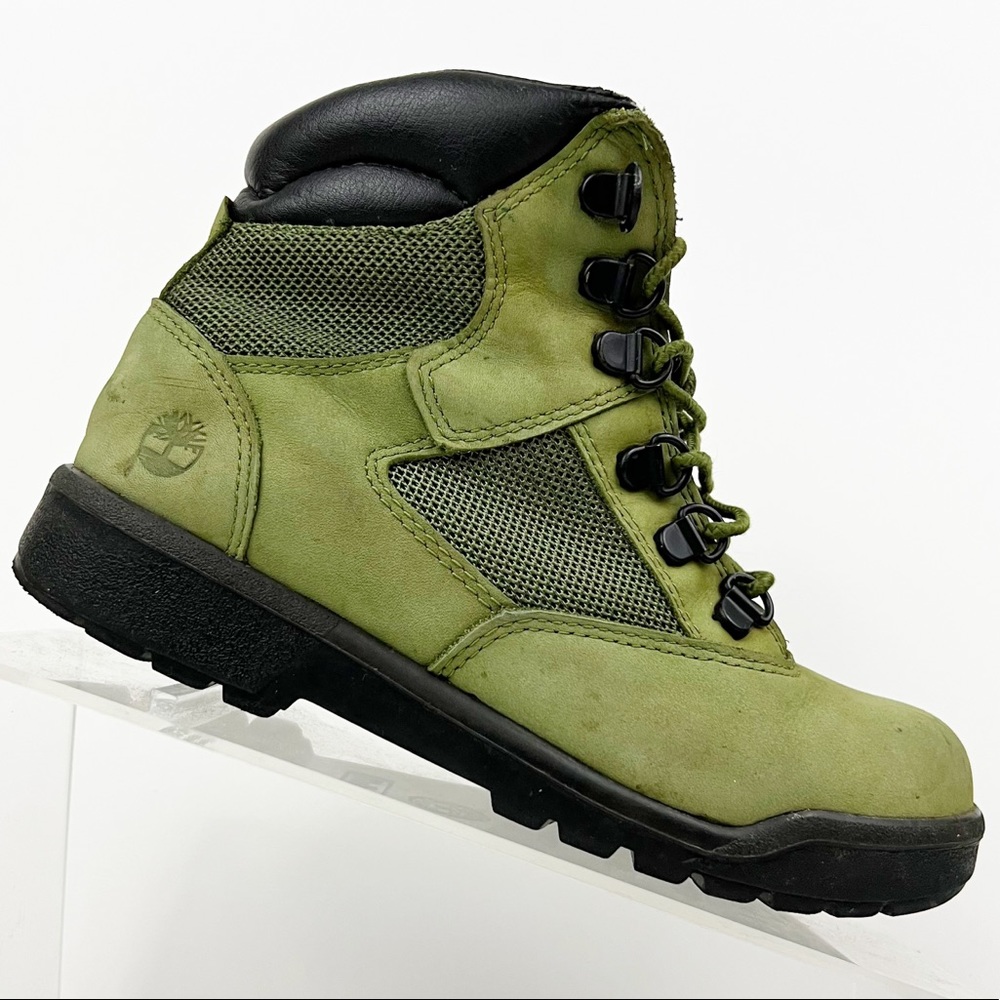 Timberland Boys 6” Field Boots Green Size‎ 3 - Picture 7 of 8